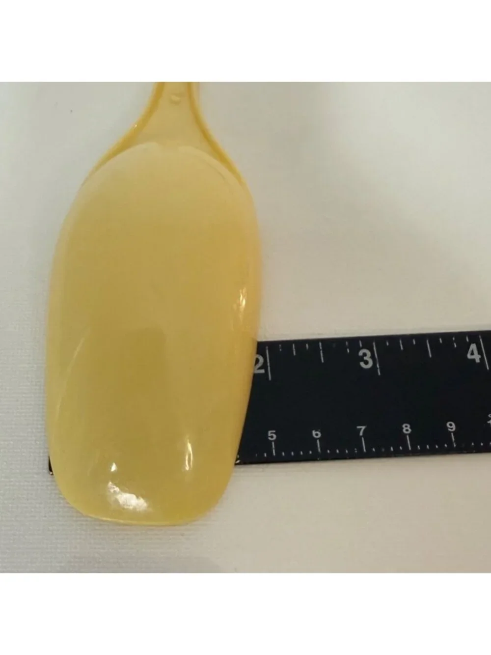 Vintage Harvest Gold Nylon Plastic Serving Mixing Spoon Yellow Kitchen Tool 10